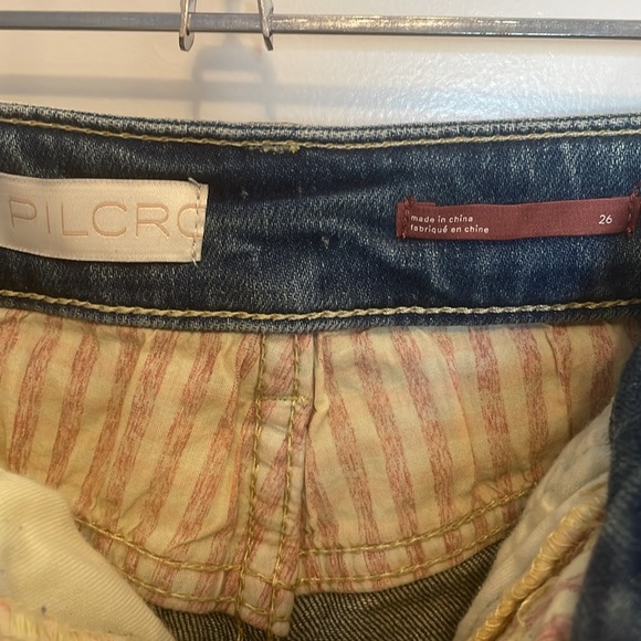 Anthropologie Pilcro Distressed Denim Shorts - Picture 6 of 6